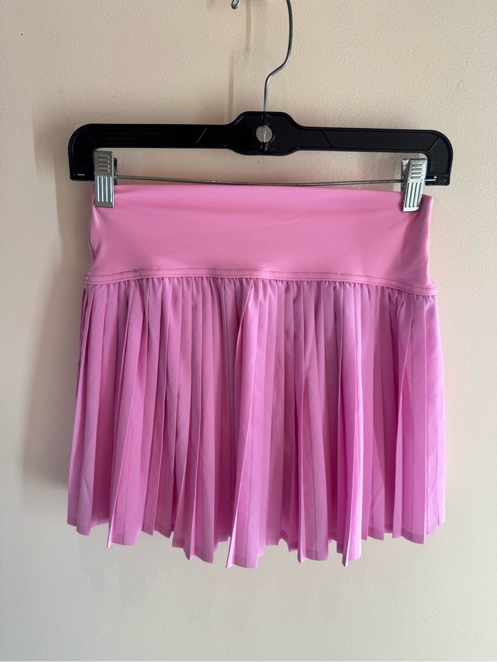 aerie Light Pink Pleated Mini Skirt